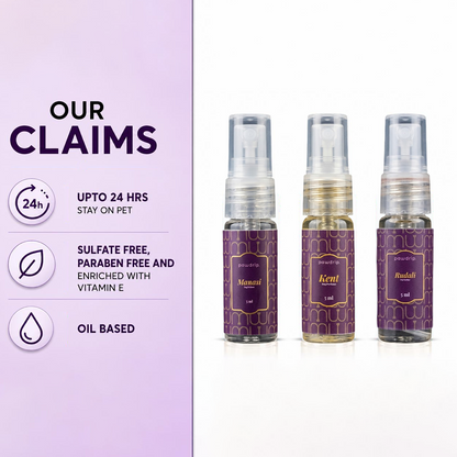 PawDrip Trial pack (3×5ml)